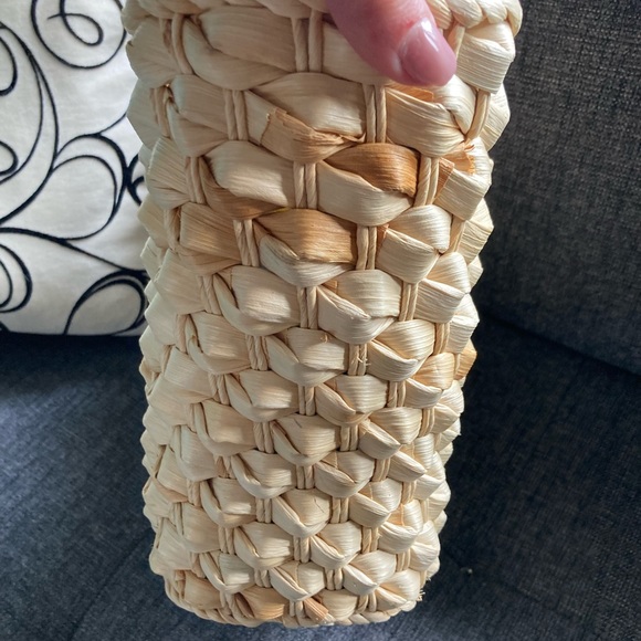 Sondra Roberts squared straw bag - Picture 6 of 7